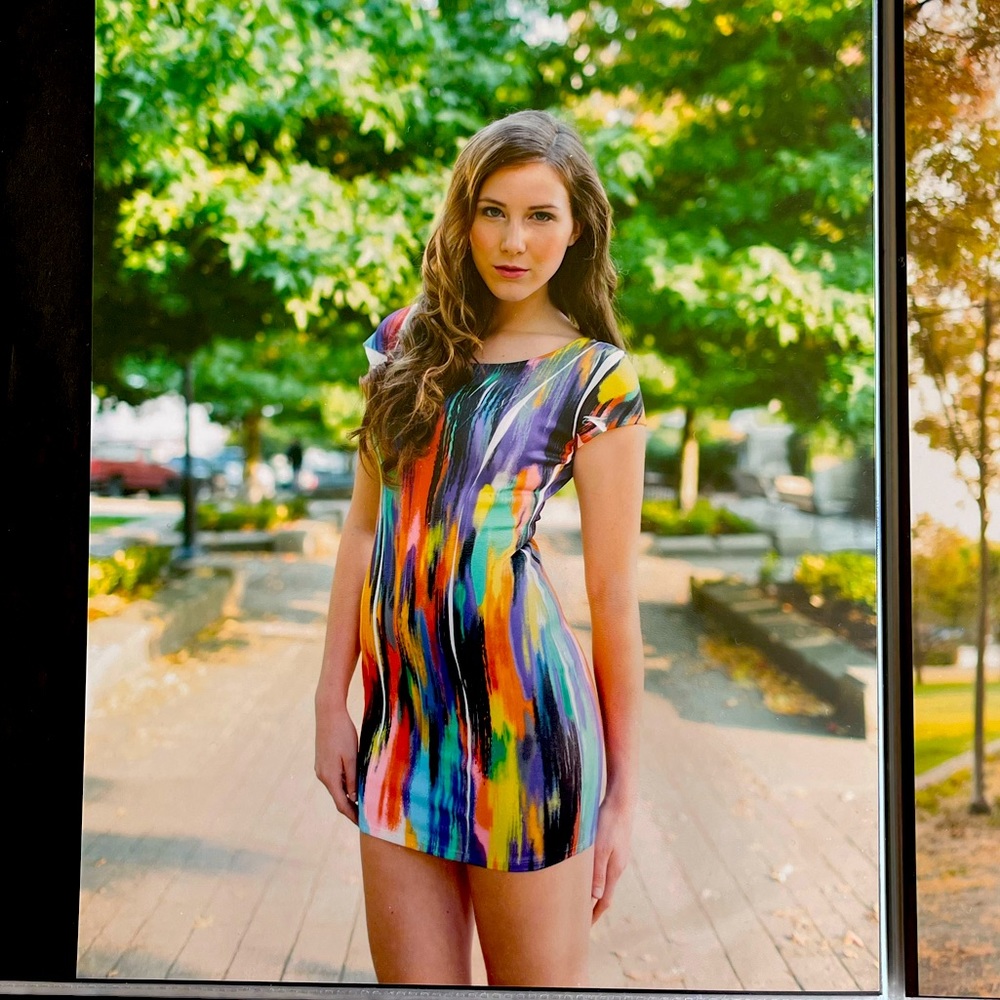 Vibrant Mini Dress